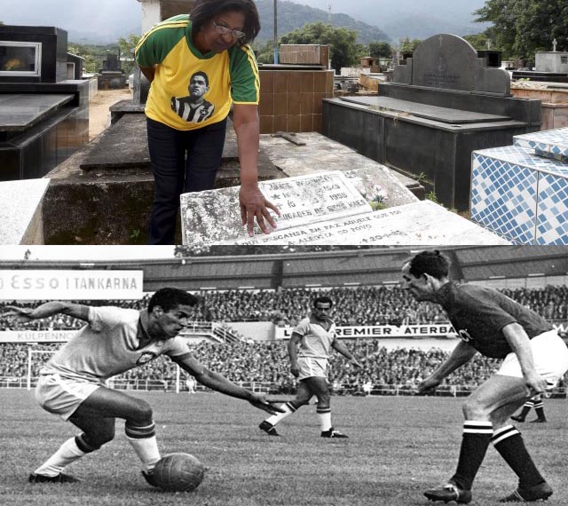 Corpo do jogador Mané garrincha desaparece em cemitério 